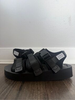 SUICOKE Depa-V2 Vibram Sport Sandals Black EU 39 Adjustable